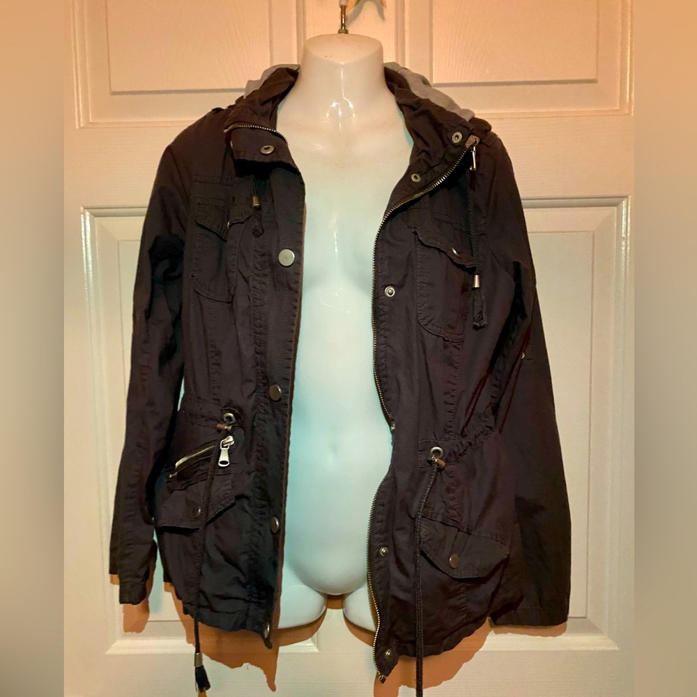 Snobbish Grey Jacket w/Removable Hood